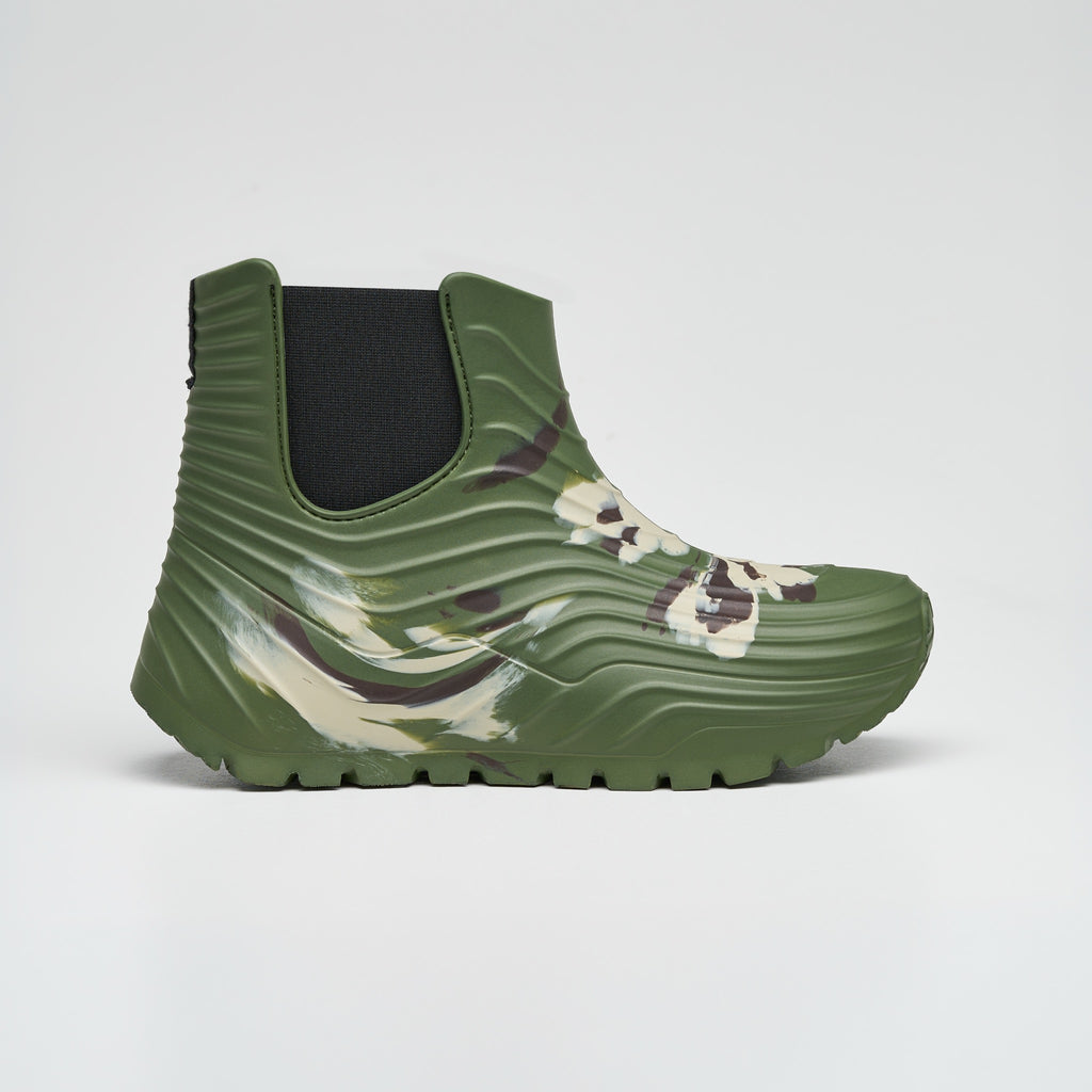 Eolo Lichen - Military Green Patterned
