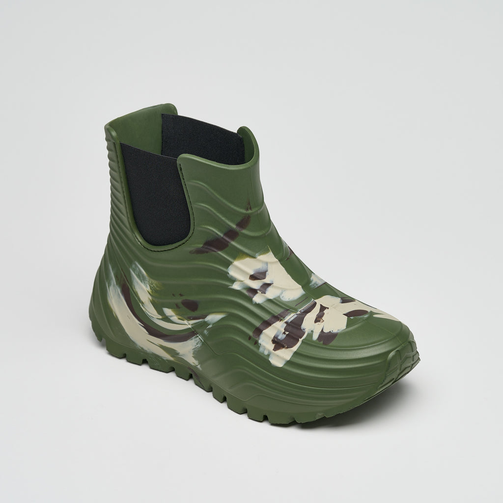 Eolo Lichen - Military Green Patterned