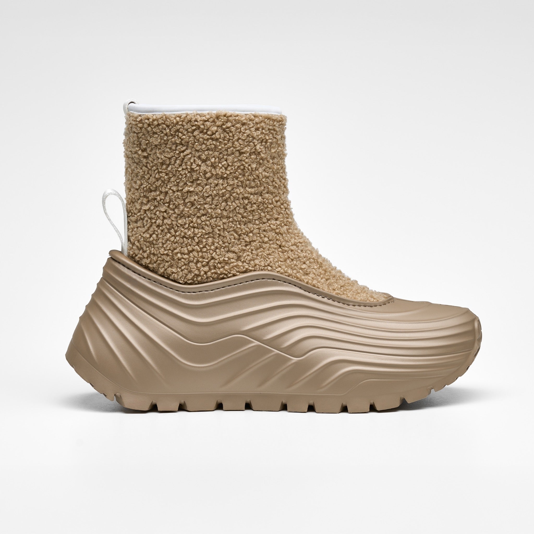 Zeus fleece - Beige/Taupe Metal