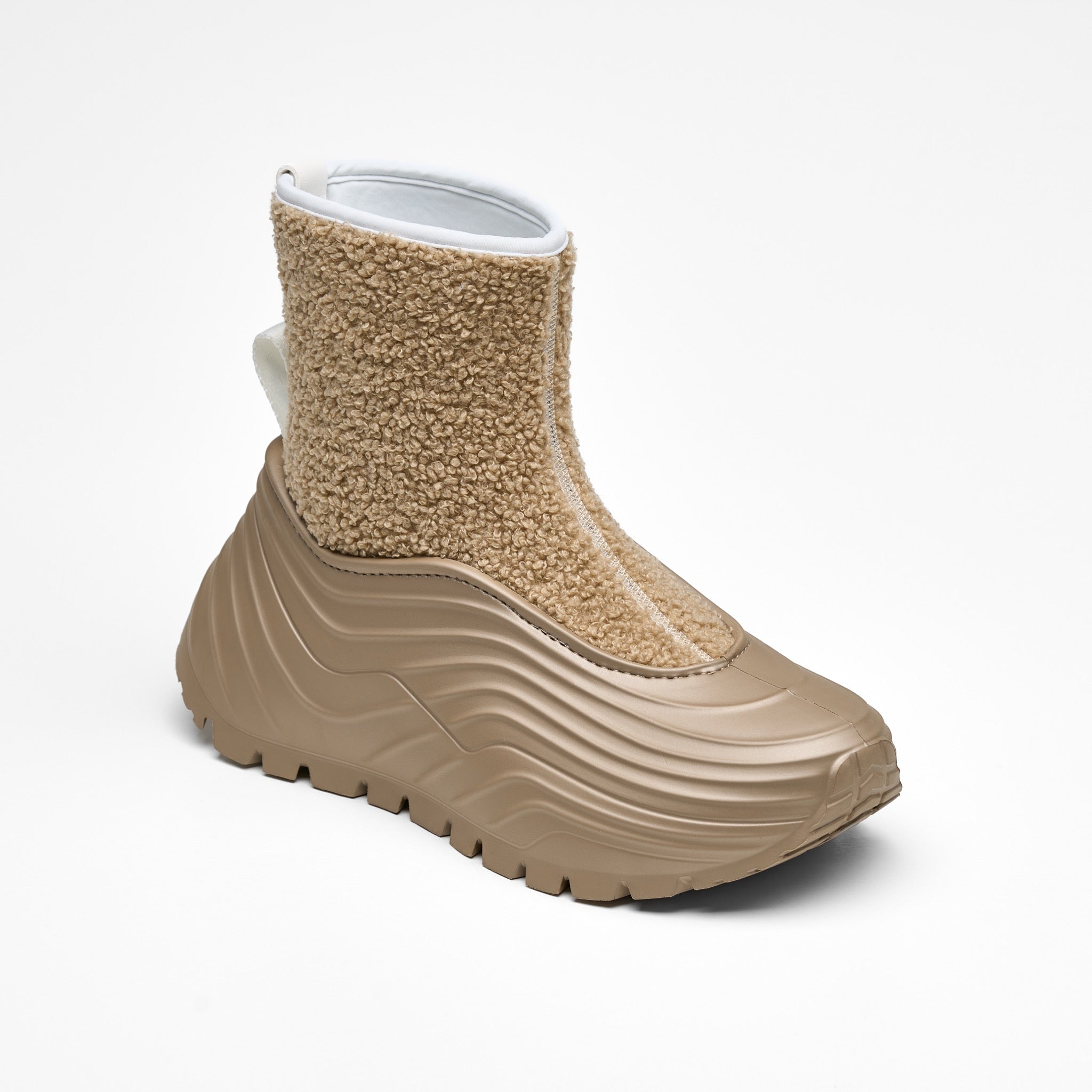 Zeus fleece - Beige/Taupe Metal