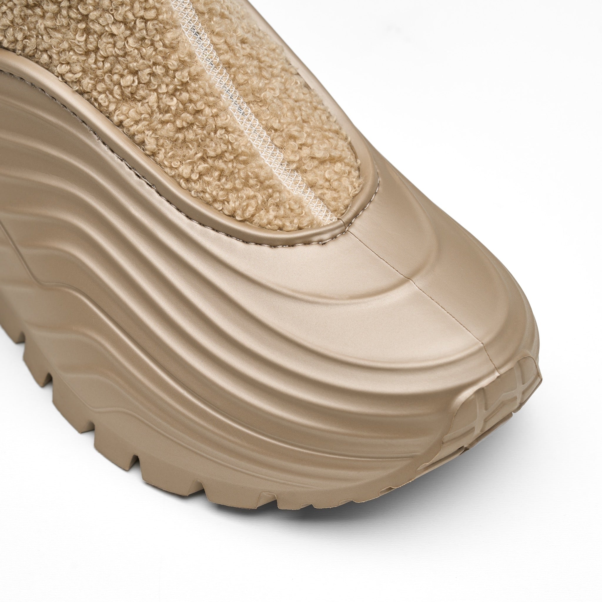 Zeus fleece - Beige/Taupe Metal