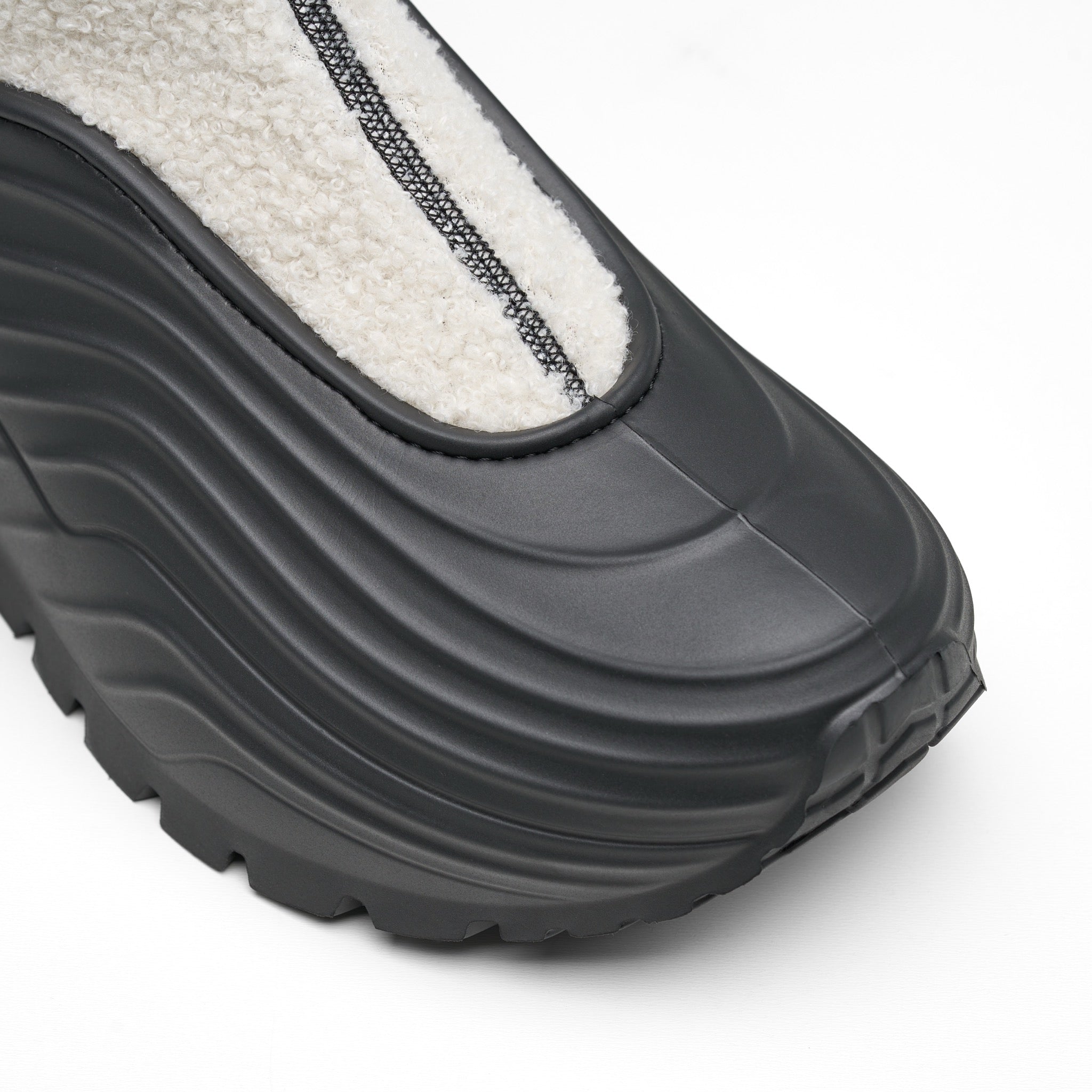 Zeus fleece - White/Black